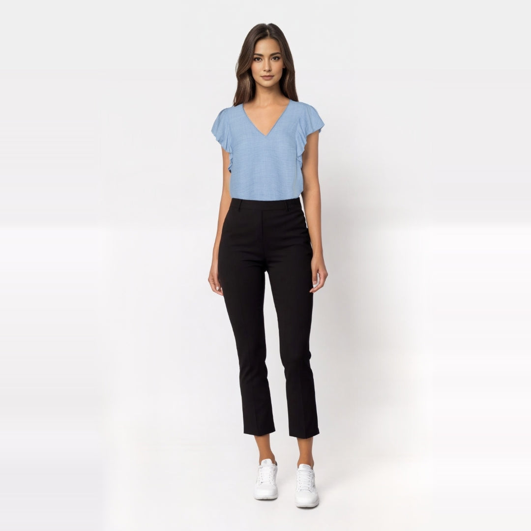 MELONY Organic V-NECK TOP