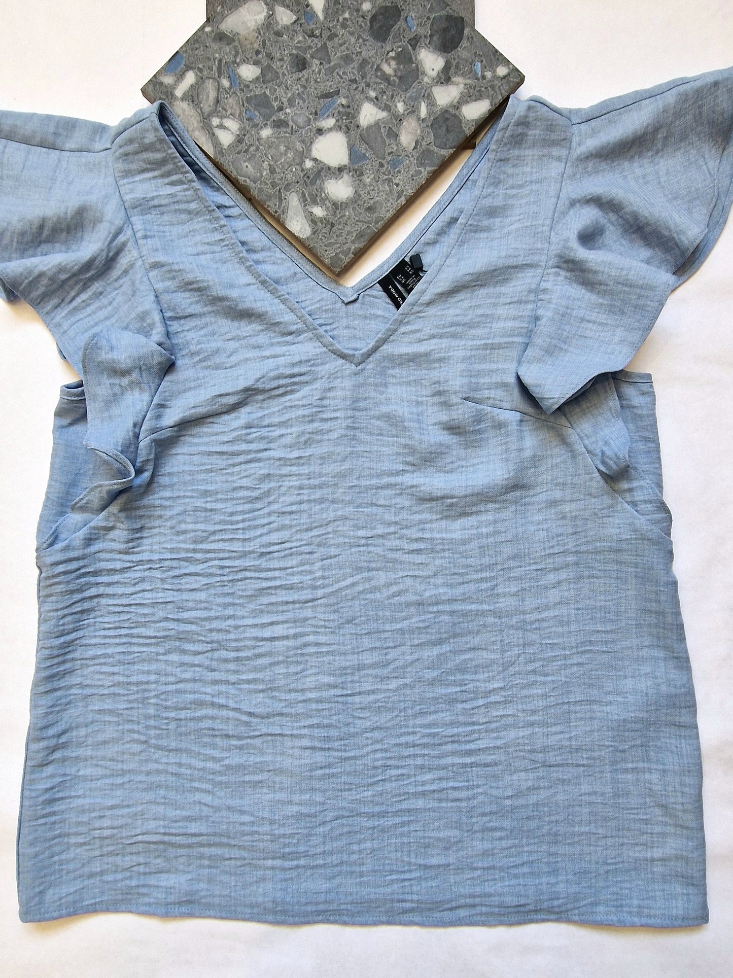 MELONY Organic V-NECK TOP
