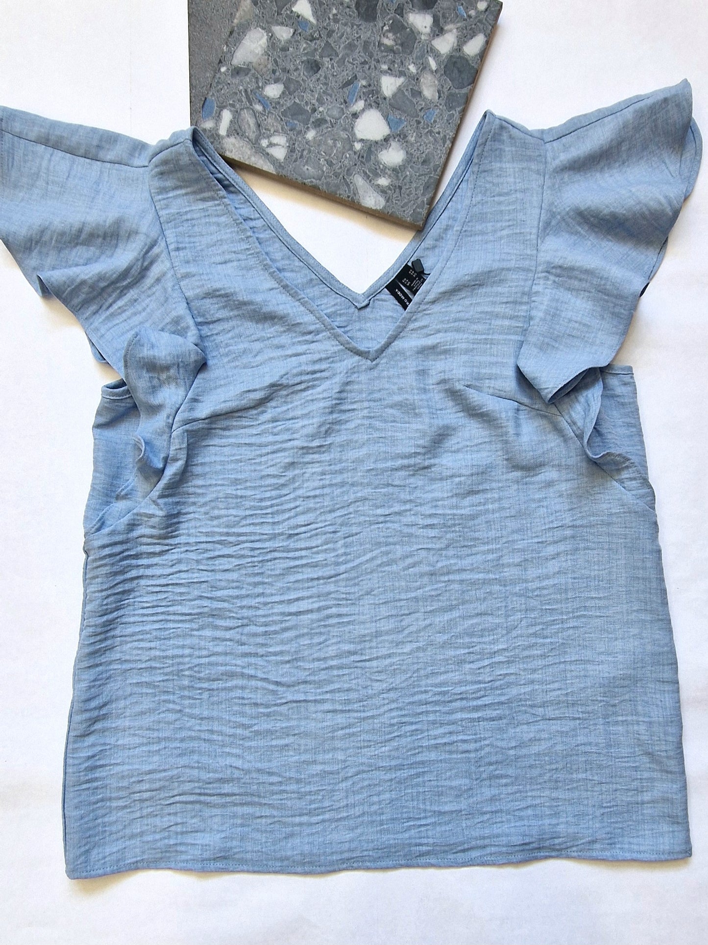 MELONY Organic V-NECK TOP