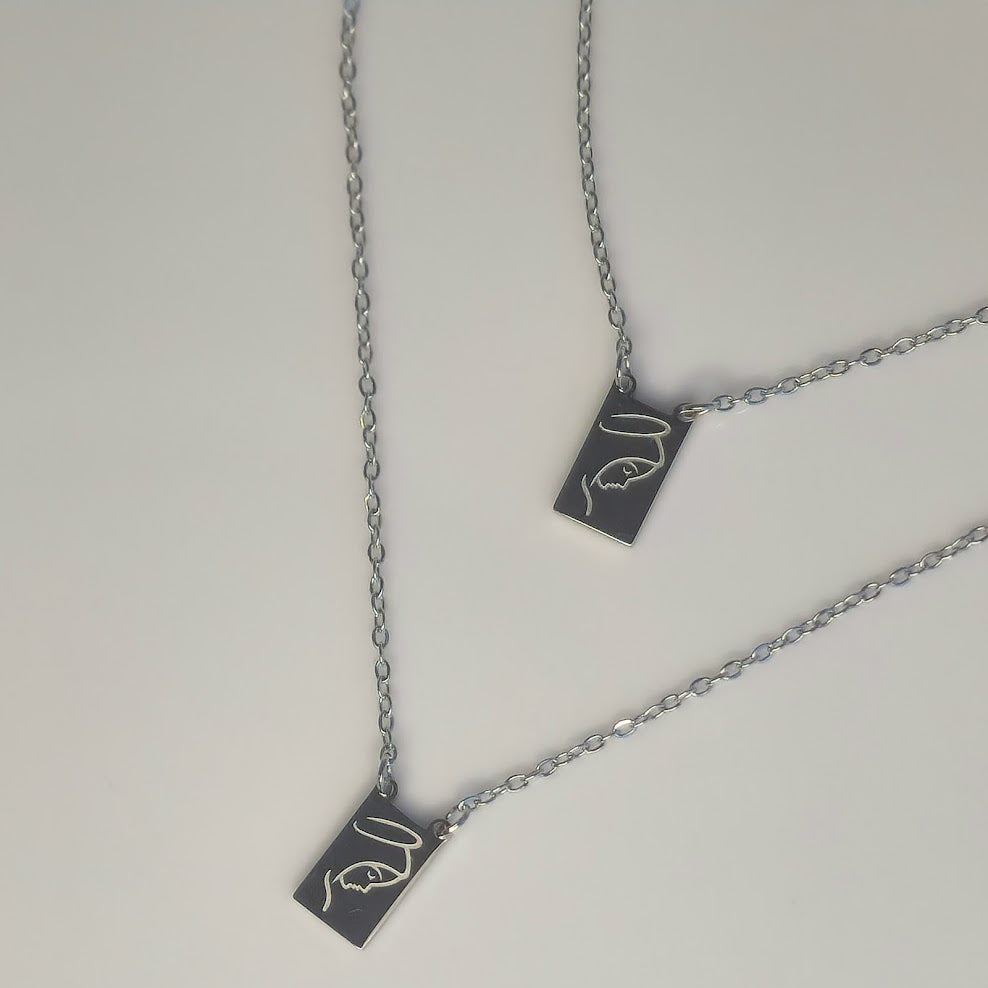 Our Lady of Fatima Stainless Steel Scapular