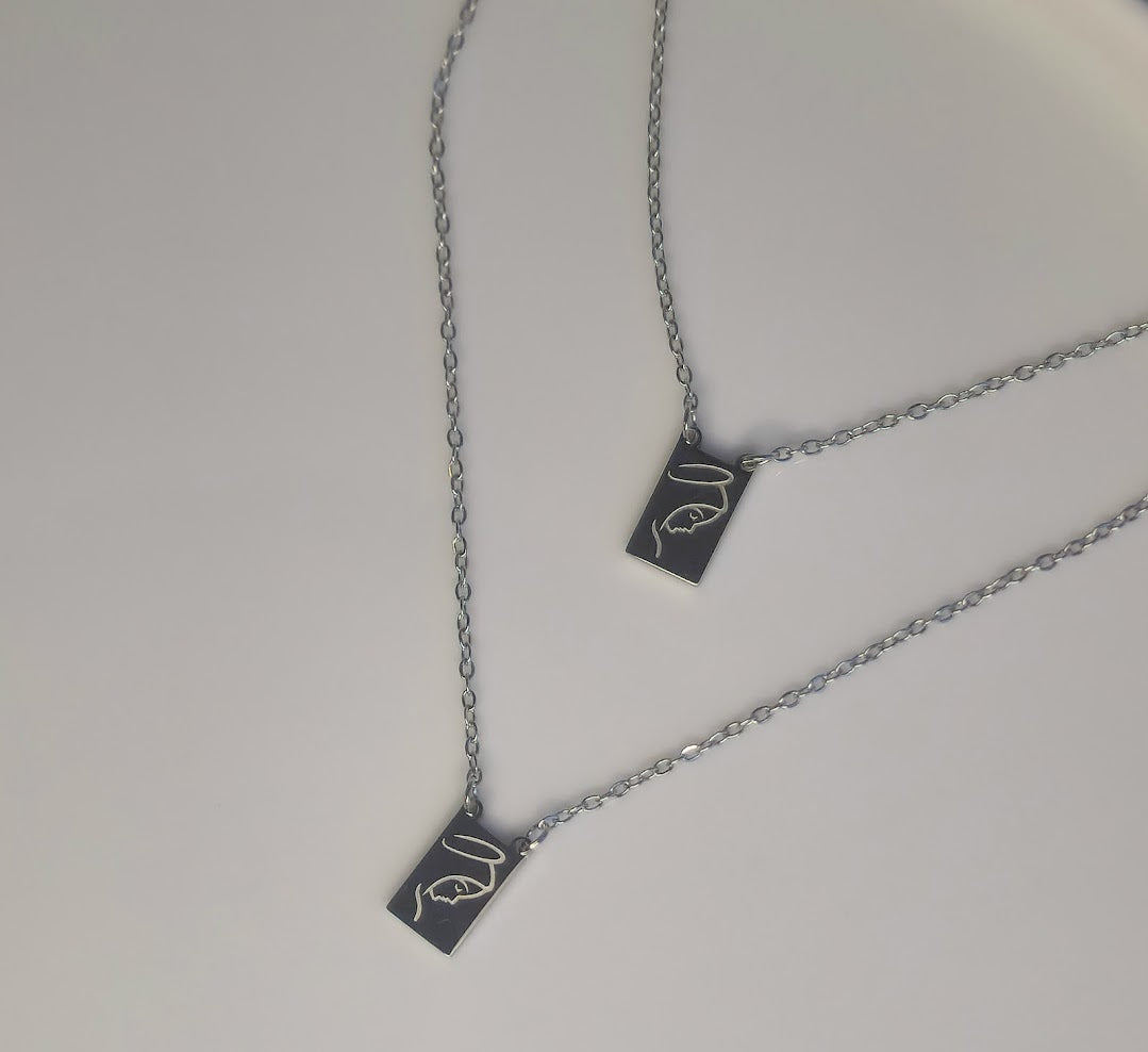 Our Lady of Fatima Stainless Steel Scapular