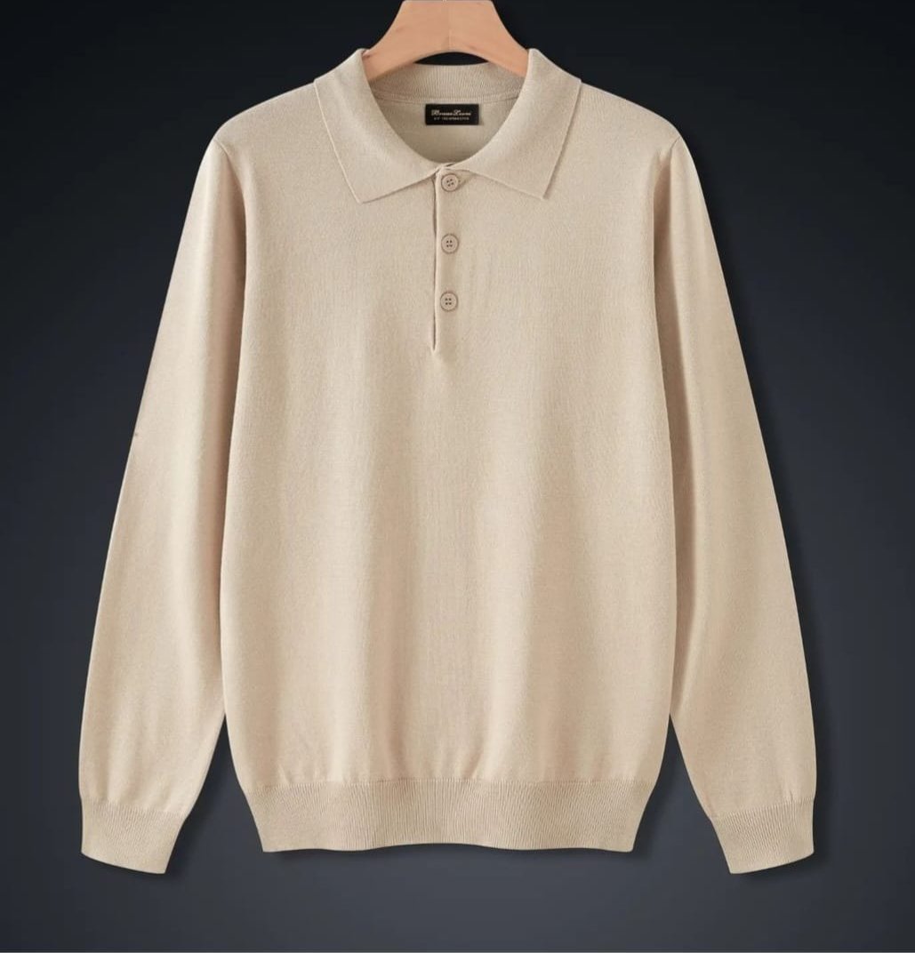 Camisola de Malha com botões
