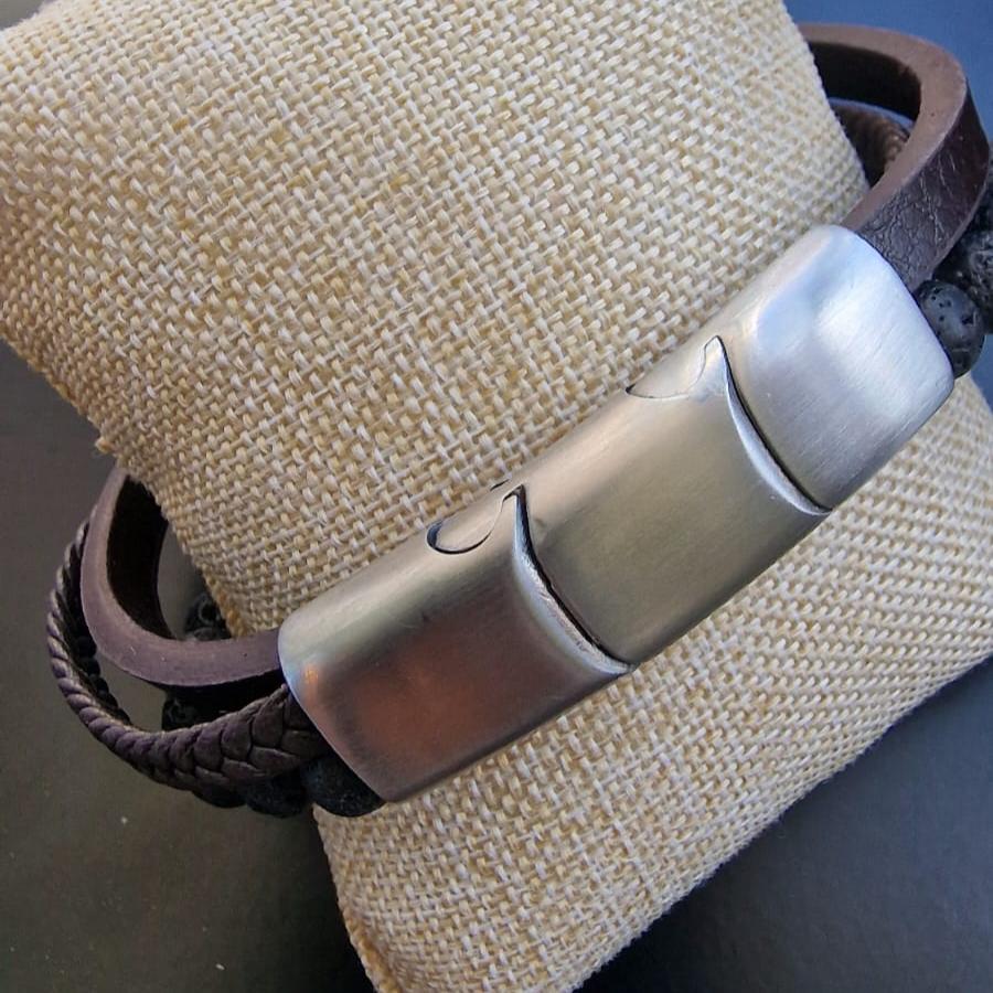 Pulseira Homem em Aço Inoxidável