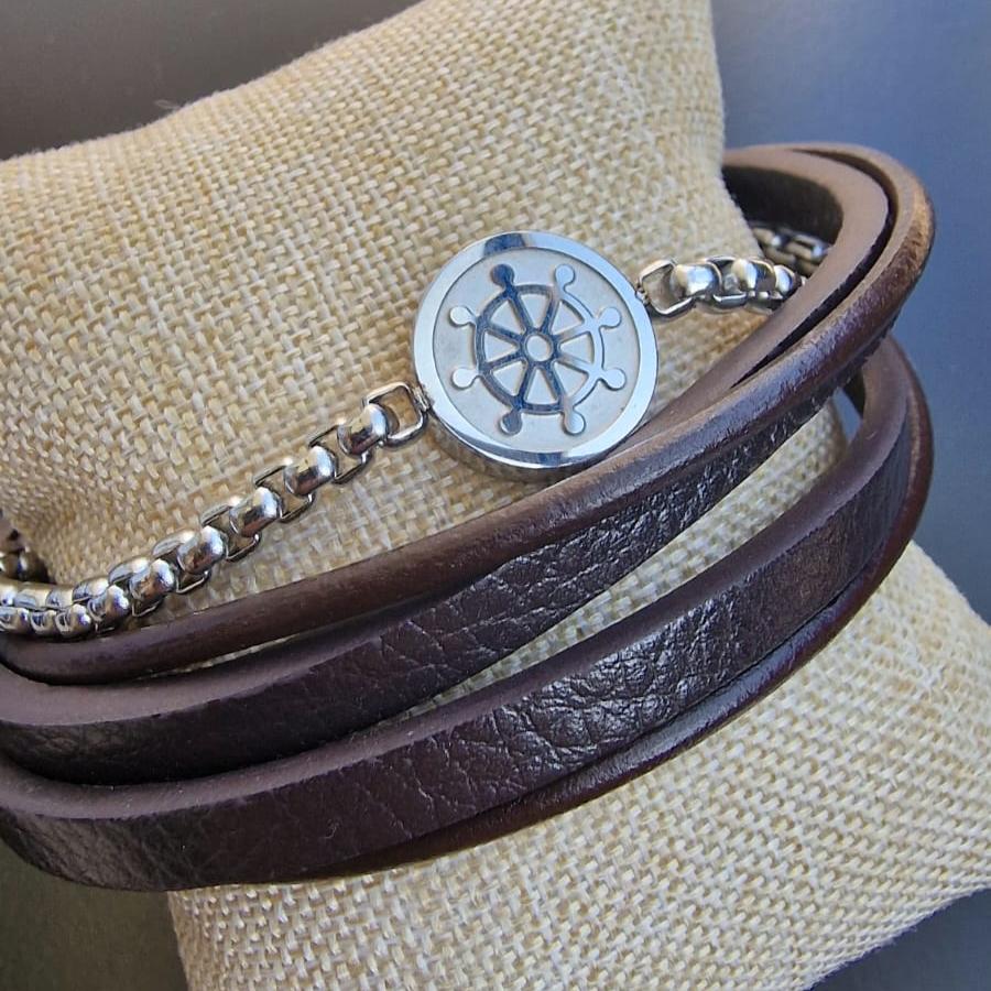 Pulseira Homem em Aço Inoxidável