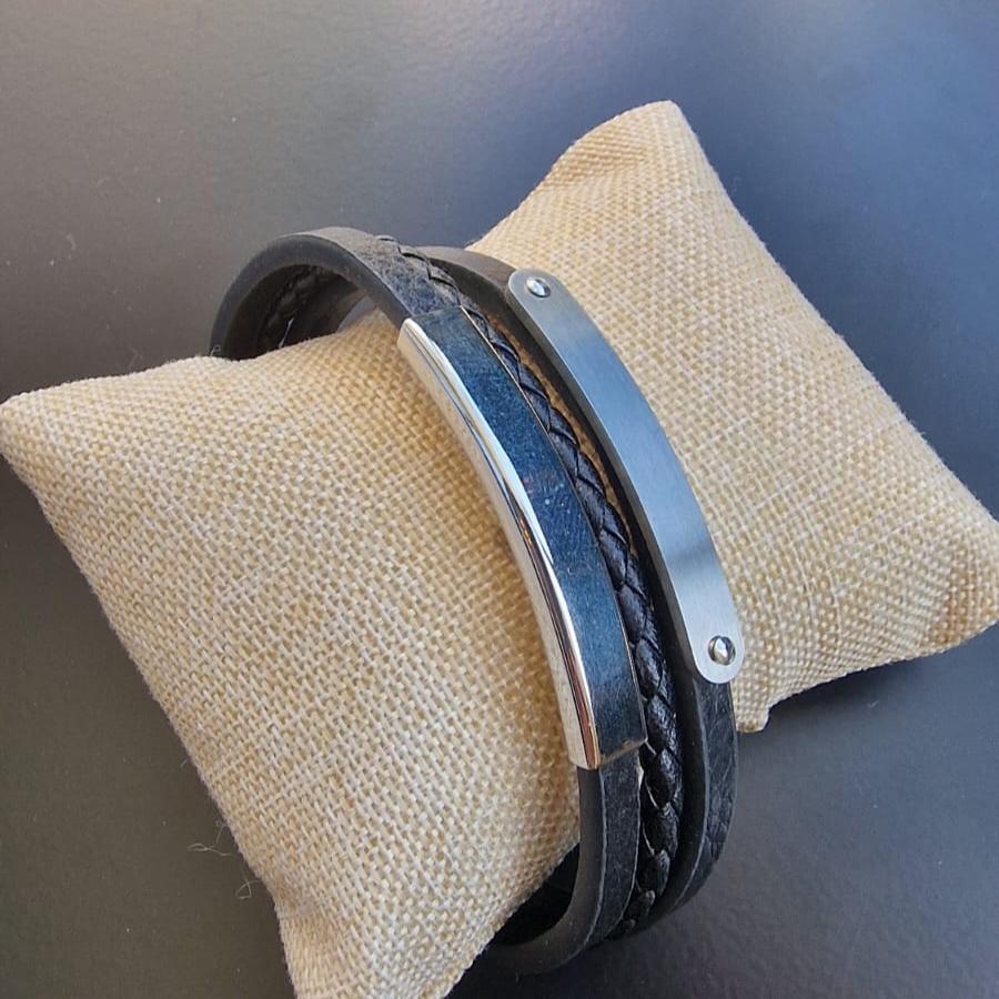Pulseira Homem em Aço Inoxidável