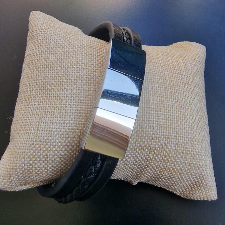 Pulseira Homem em Aço Inoxidável