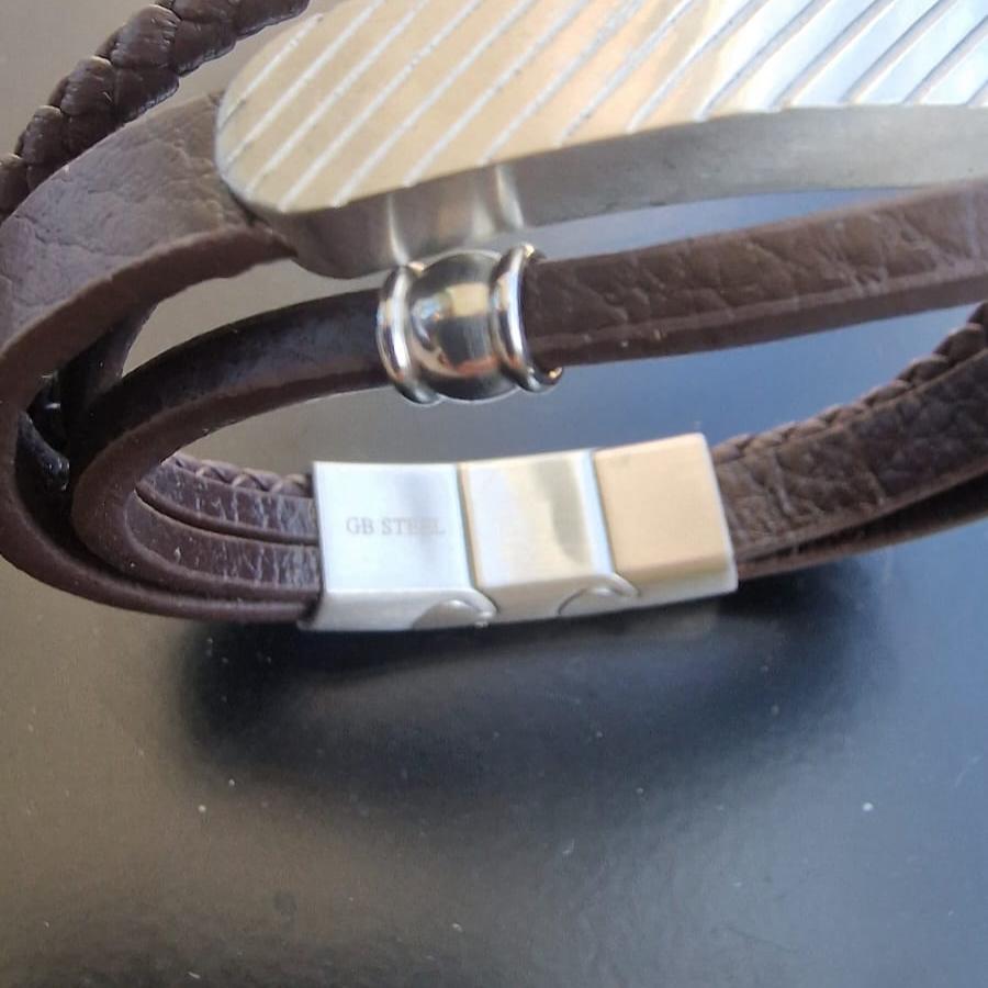 Pulseira Homem em Aço Inoxidável