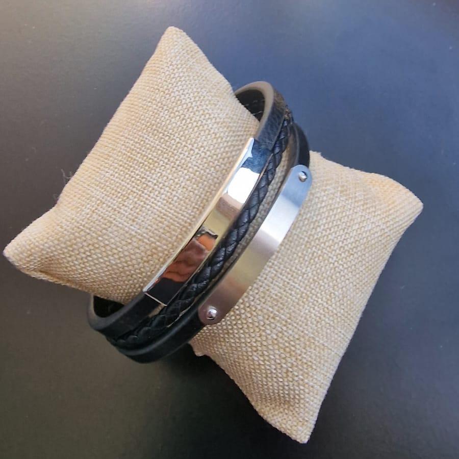 Pulseira Homem em Aço Inoxidável