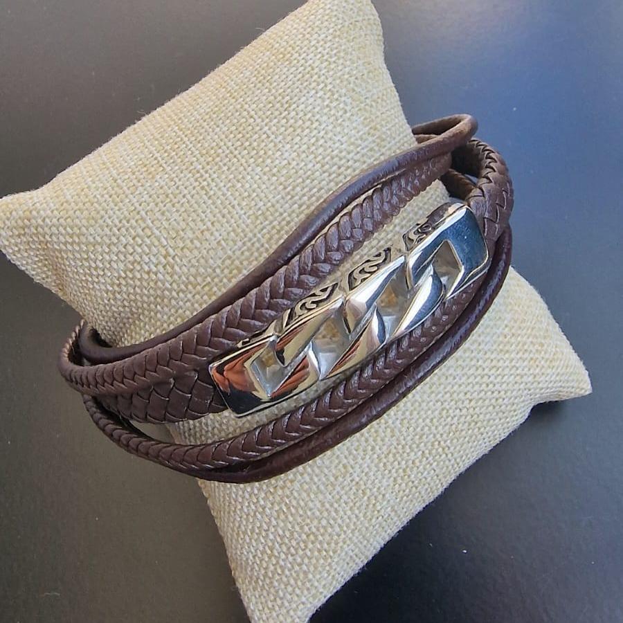 Pulseira Homem em Aço Inoxidável