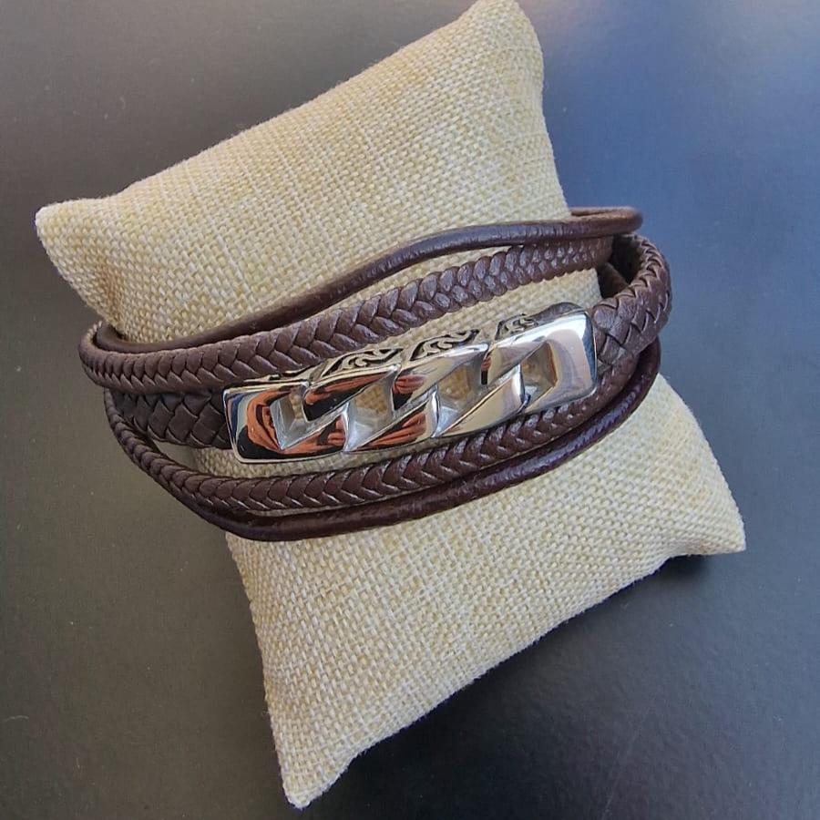 Pulseira Homem em Aço Inoxidável