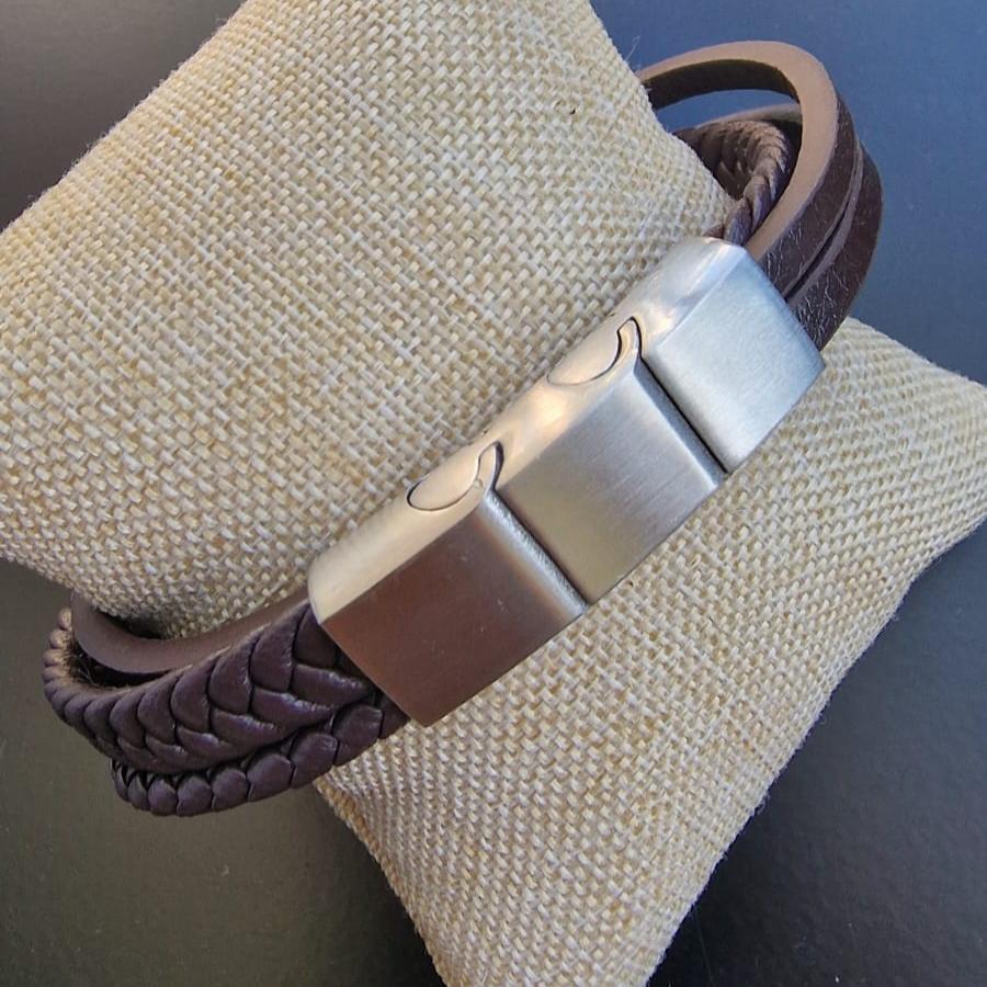 Pulseira Homem em Aço Inoxidável