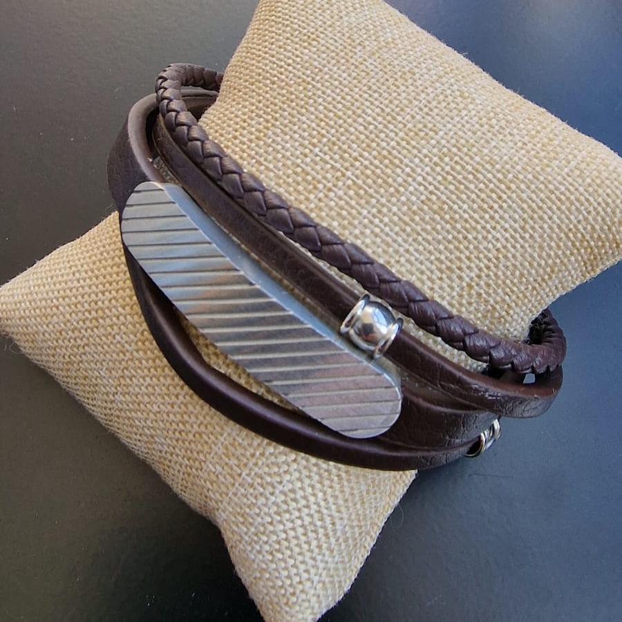 Pulseira Homem em Aço Inoxidável