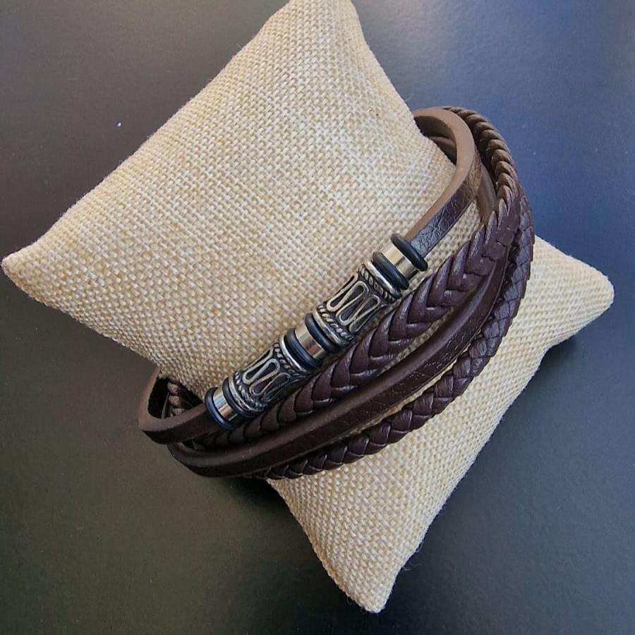 Pulseira Homem em Aço Inoxidável