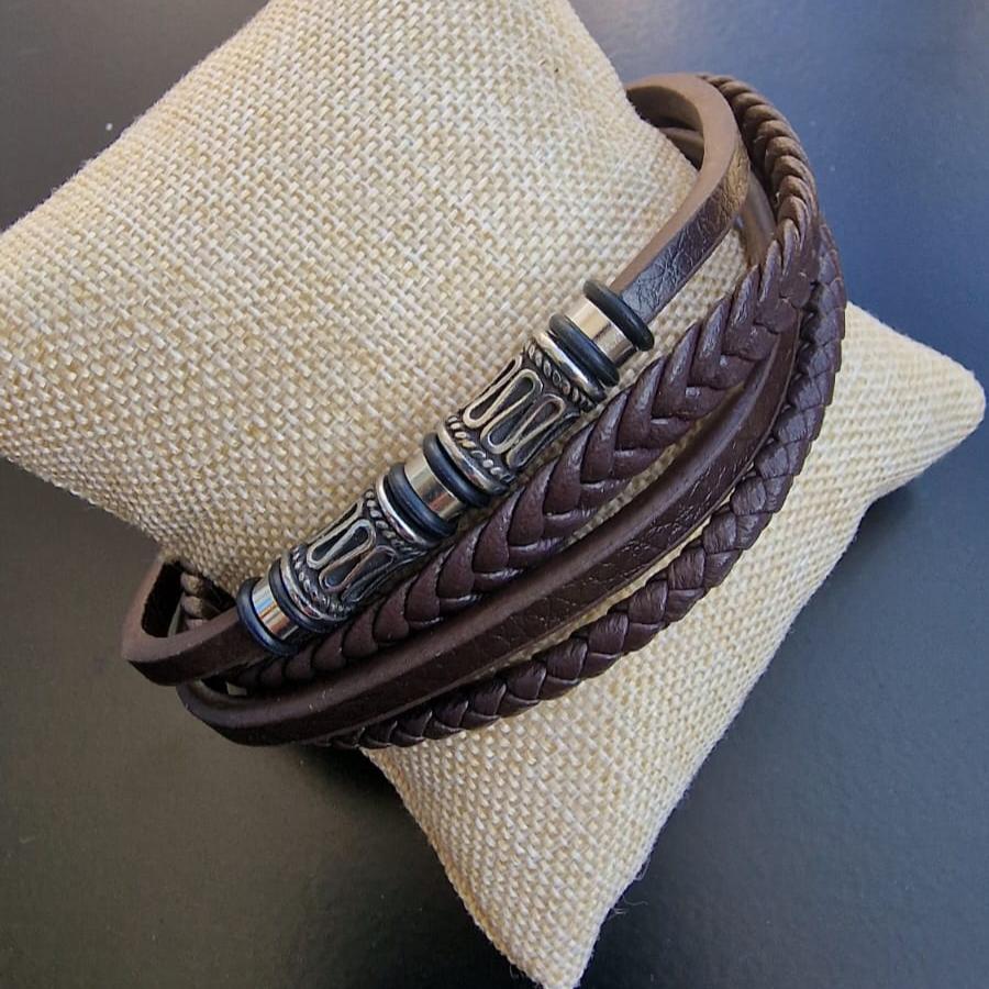 Pulseira Homem em Aço Inoxidável
