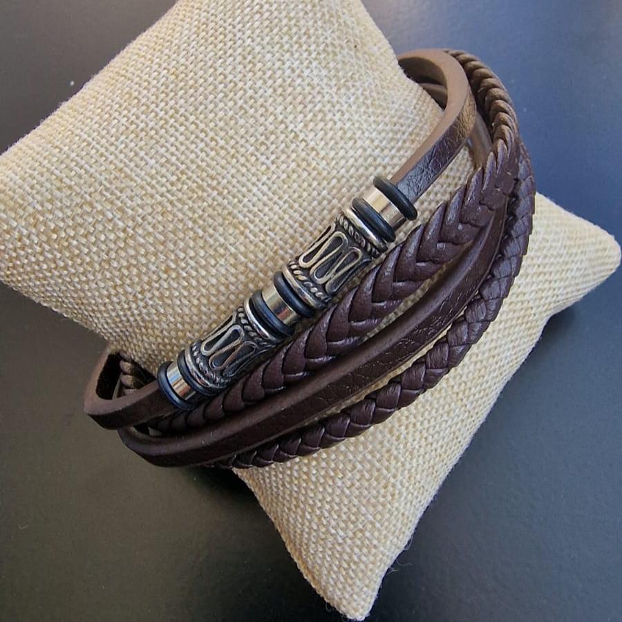 Pulseira Homem em Aço Inoxidável