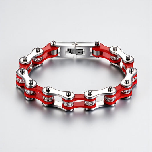 Pulseira Urban Rider em Aço Inoxidável