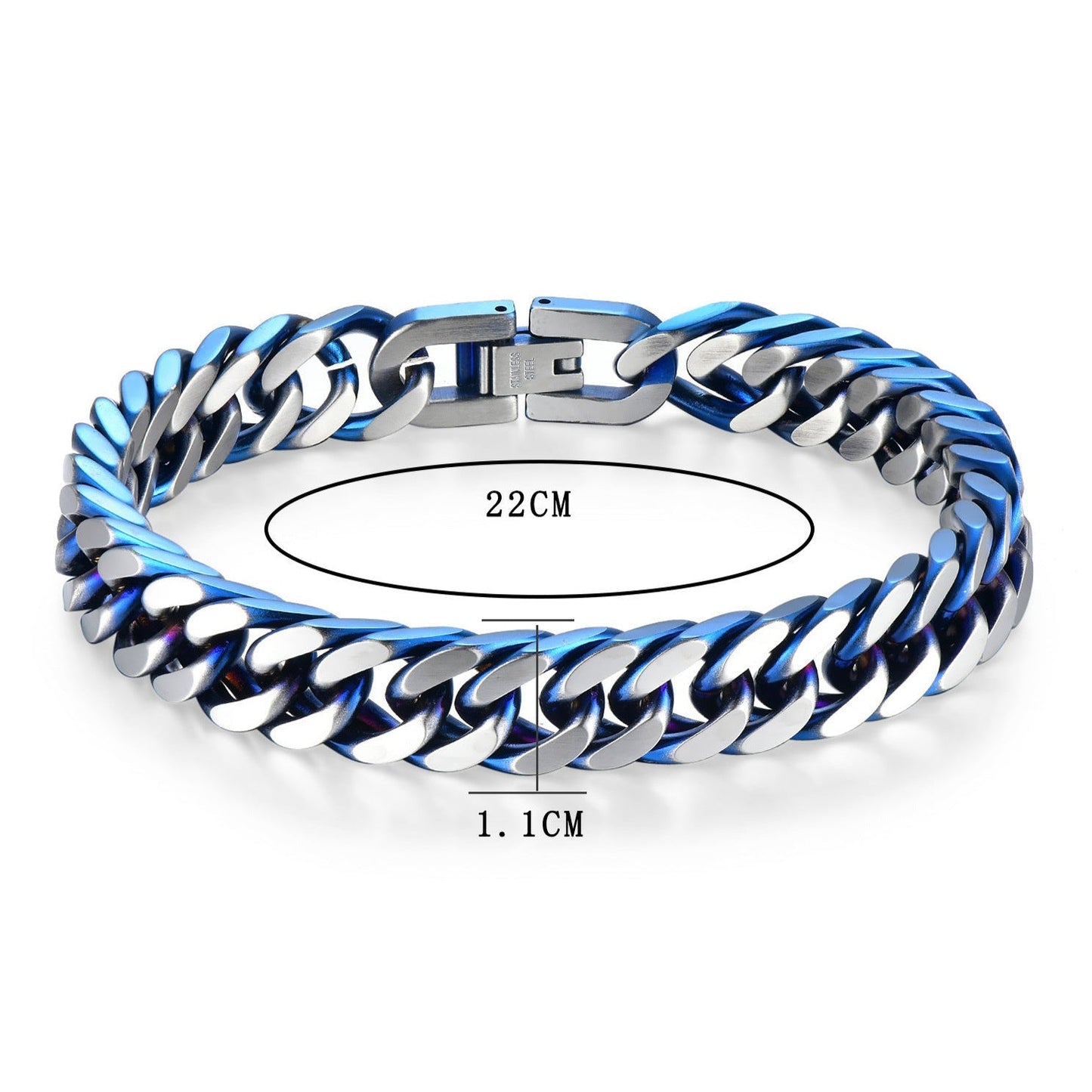 Pulseira em Aço Inoxidável