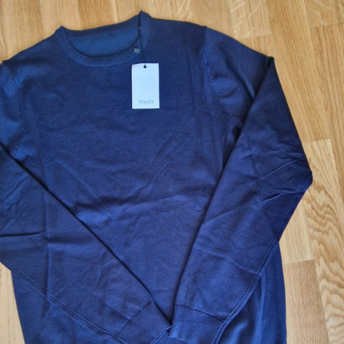 Camisola clássica de malha homem