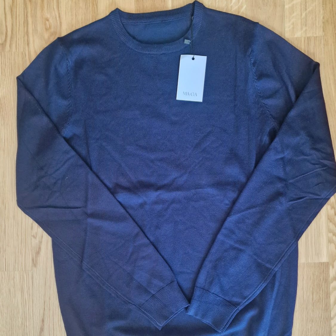 Camisola clássica de malha homem