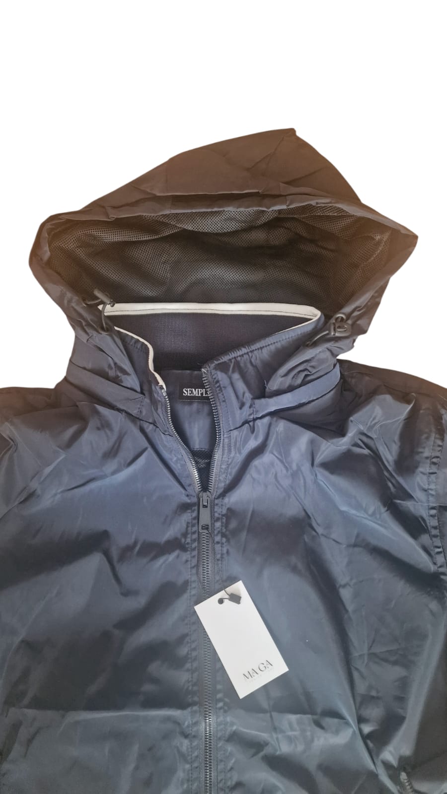 Parka homem impermeável