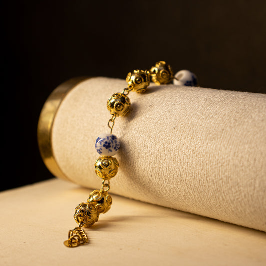 Pulseiras Encantos de Portugal - Contas do Minho Inspiração Azulejos Portugueses