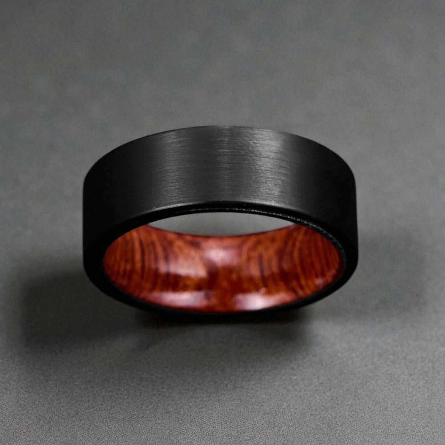 Anel em Aço de Tungsténio