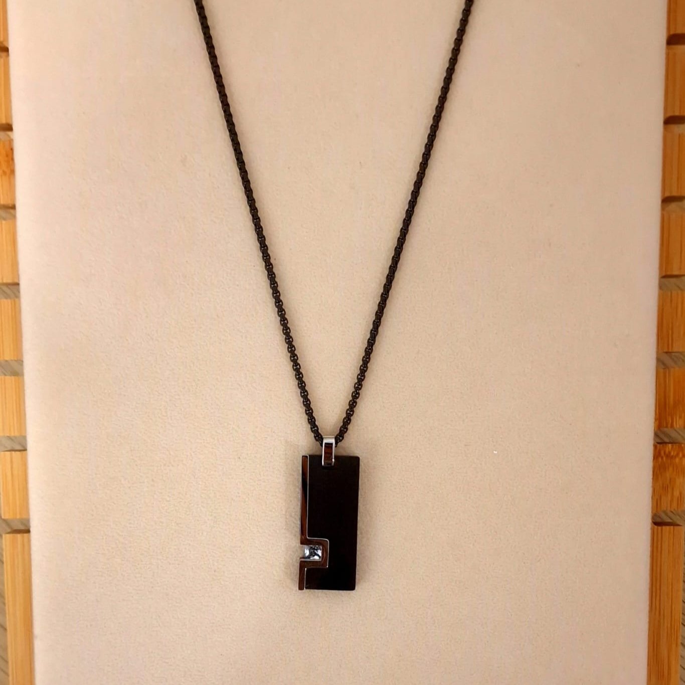 Men's Necklace with Medal