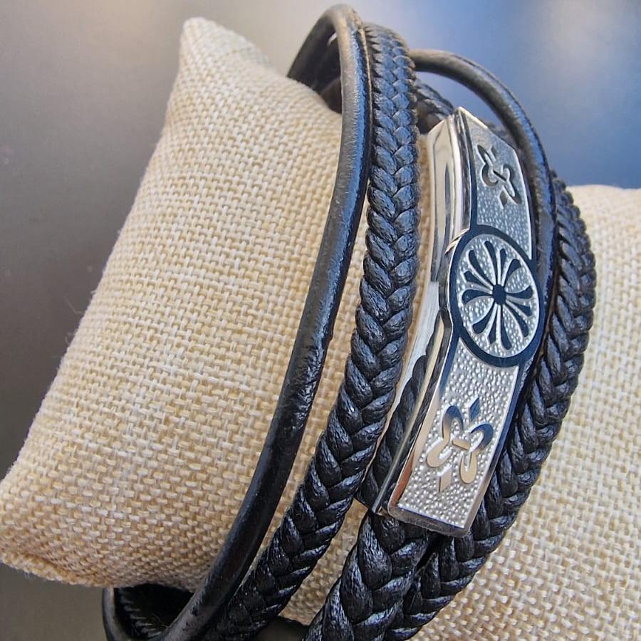 Pulseira Homem em Aço Inoxidável