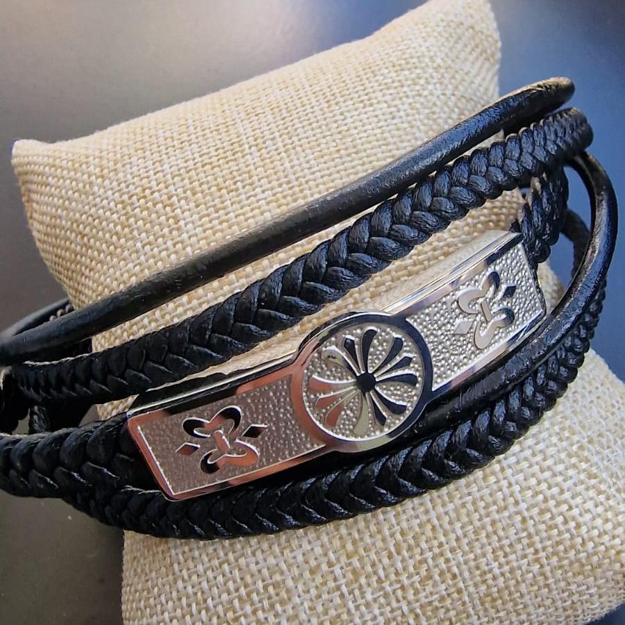 Pulseira Homem em Aço Inoxidável