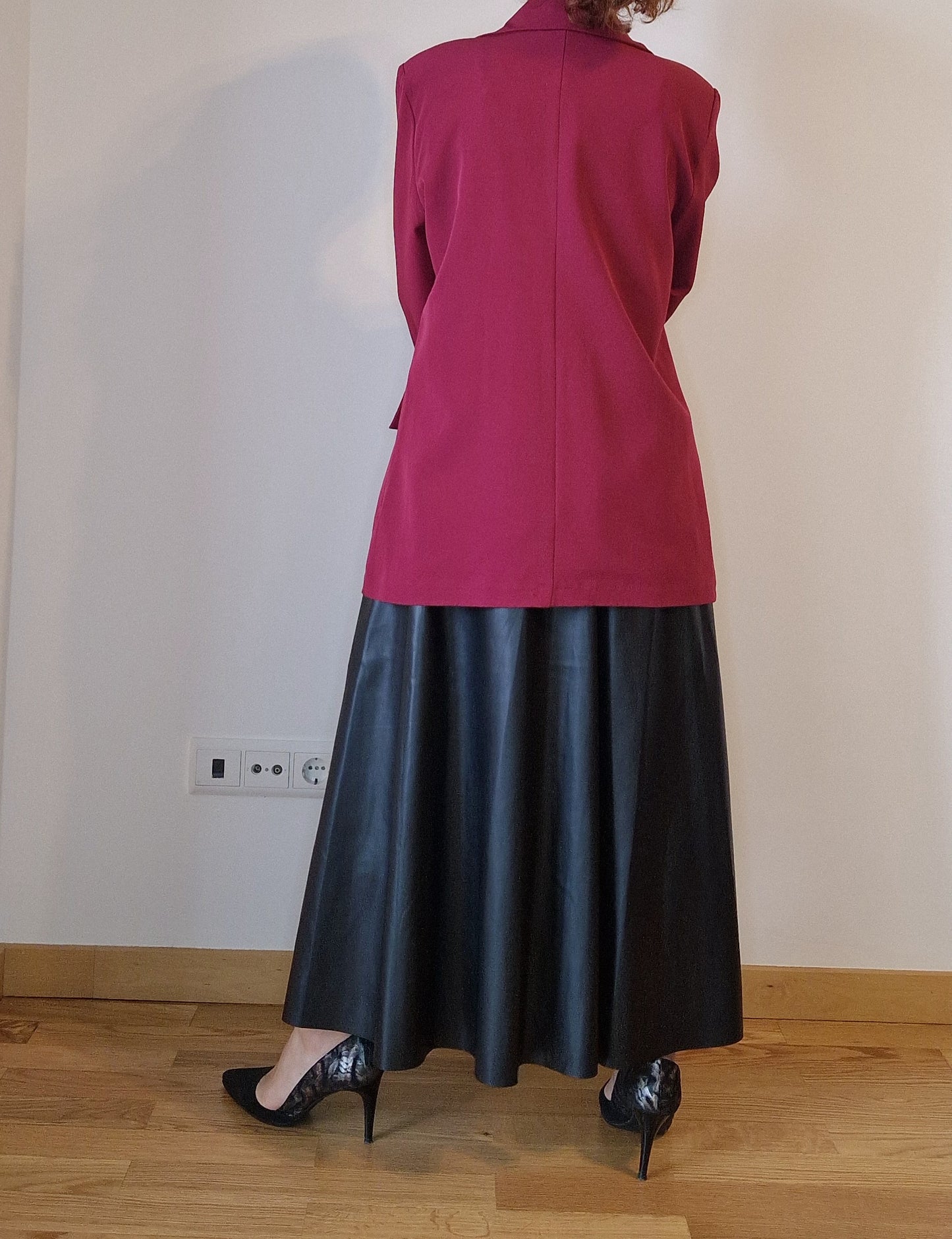Blazer Bordeaux forrado