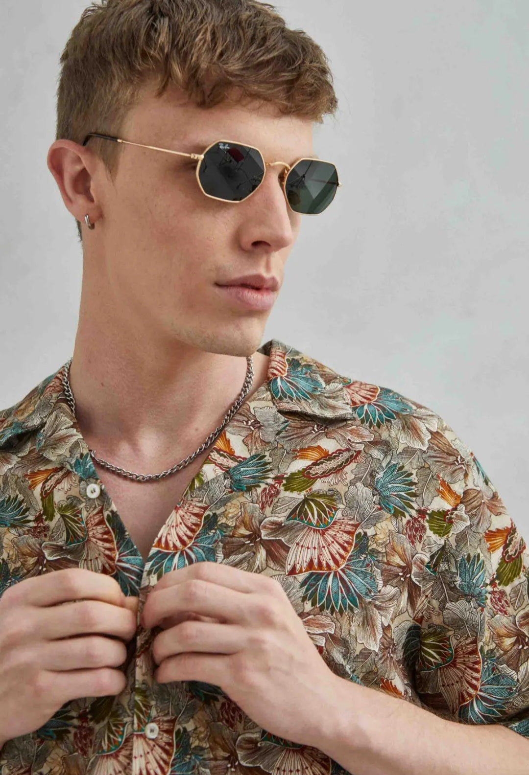 Camisa Estampado Floral - NOVA COLEÇÃO