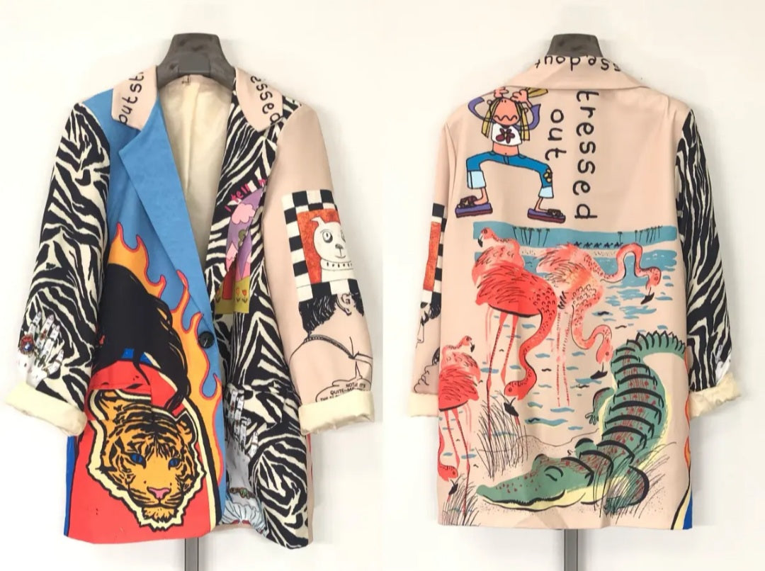 Blazer Estampados