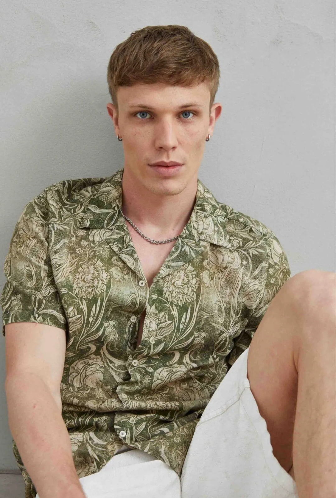 Camisa Estampado Tropical - NOVA COLEÇÃO