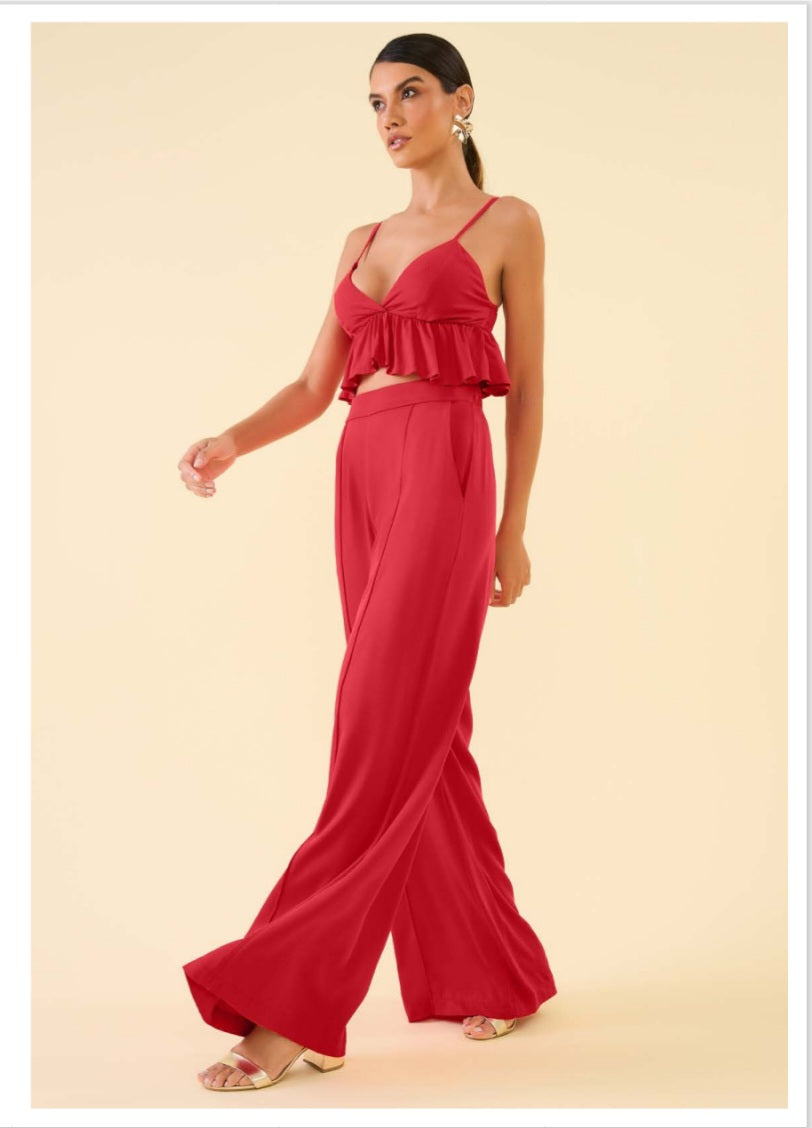 Top vermelho