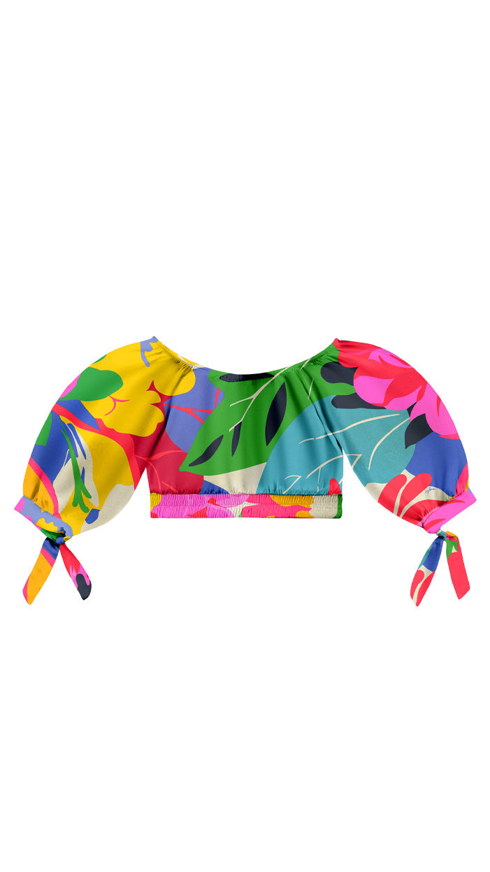 Blusa Estampado Aquarela