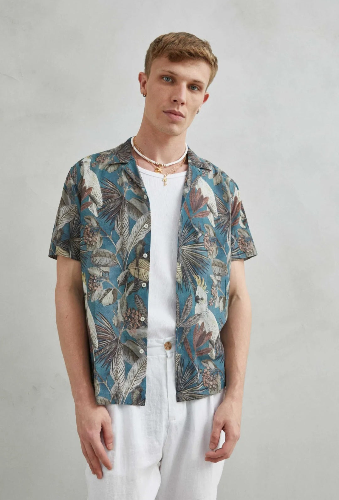 Camisa Estampado Floral - NOVA COLEÇÃO