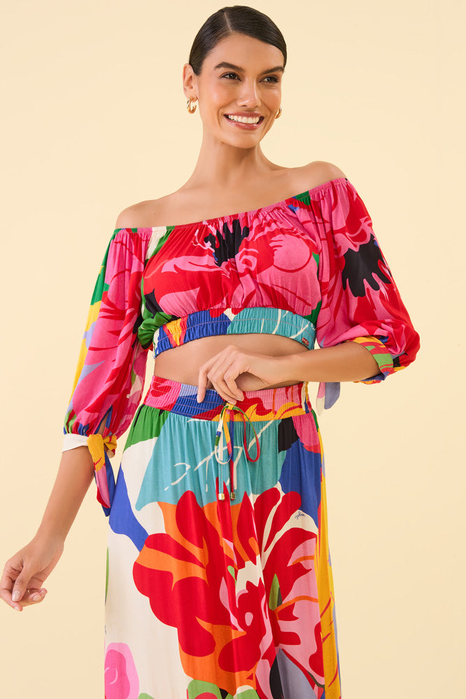 Blusa Estampado Aquarela
