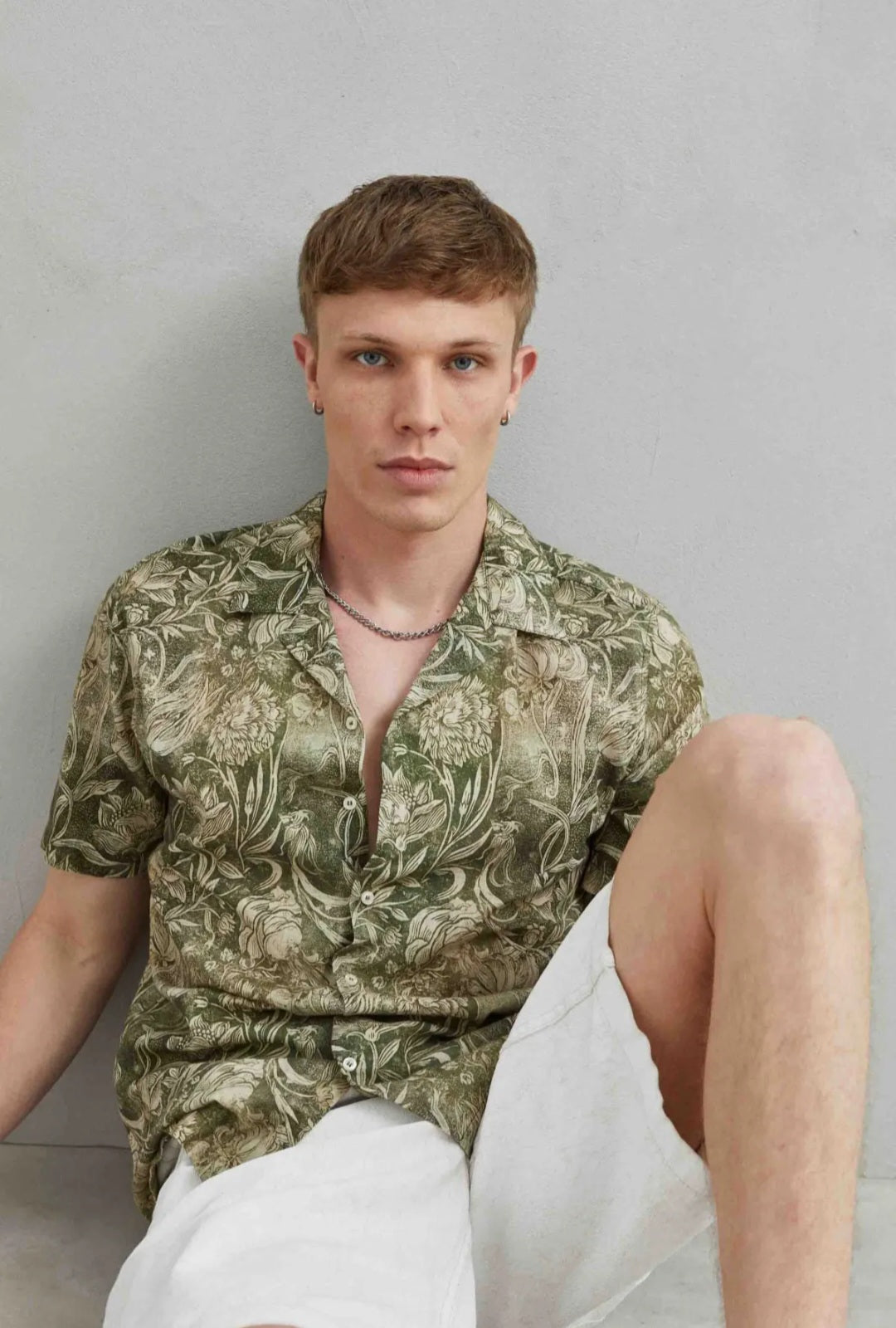 Camisa Estampado Tropical - NOVA COLEÇÃO