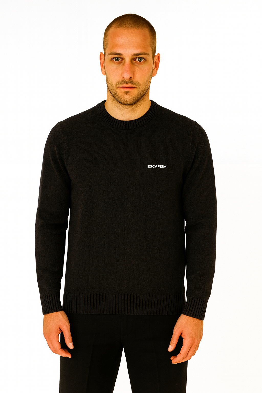CREWNECK EMBROIDERED - ESCAPISM