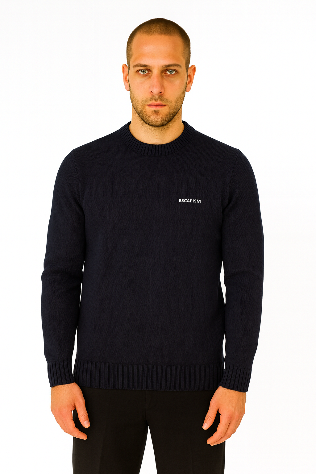CREWNECK EMBROIDERED - ESCAPISM