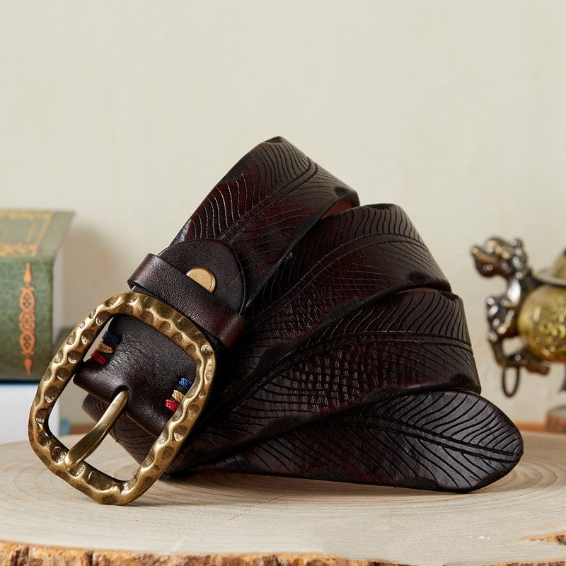 Cinto em Pele Genuína para Homem