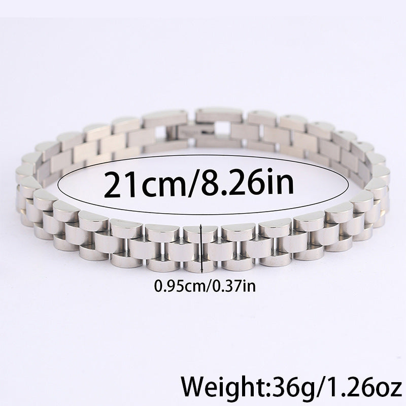 Pulseira em Aço Inoxidável