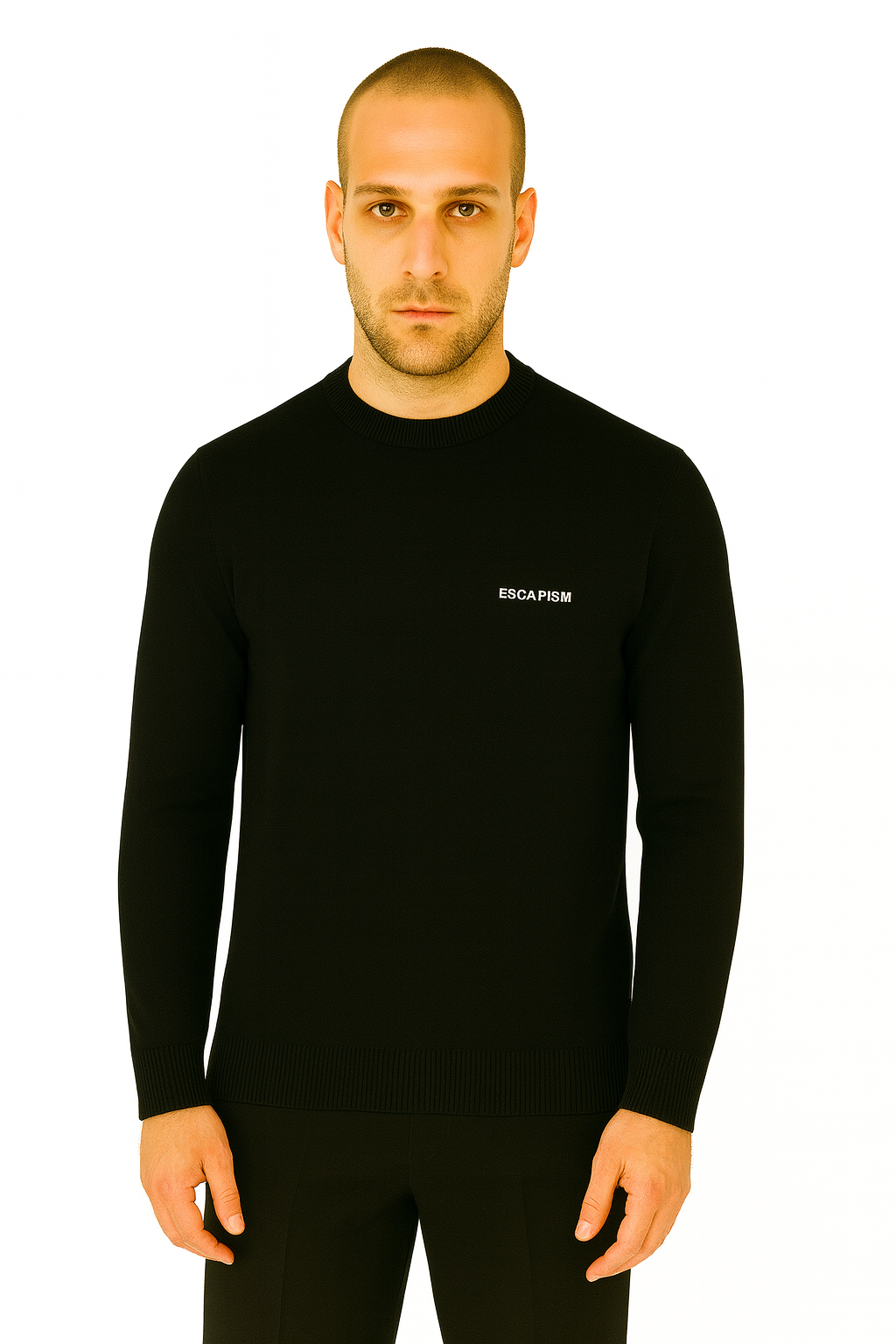 CREWNECK EMBROIDERED – ESCAPISM