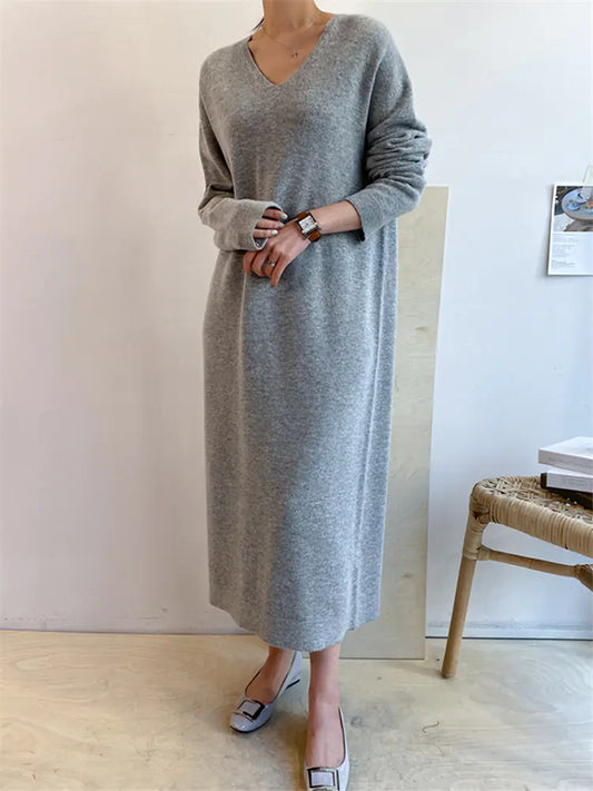 Knitted Long Dress