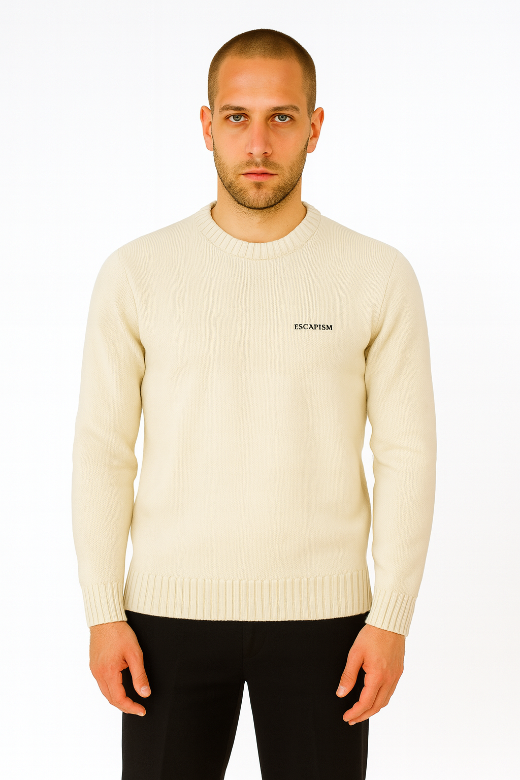 CREWNECK EMBROIDERED - ESCAPISM