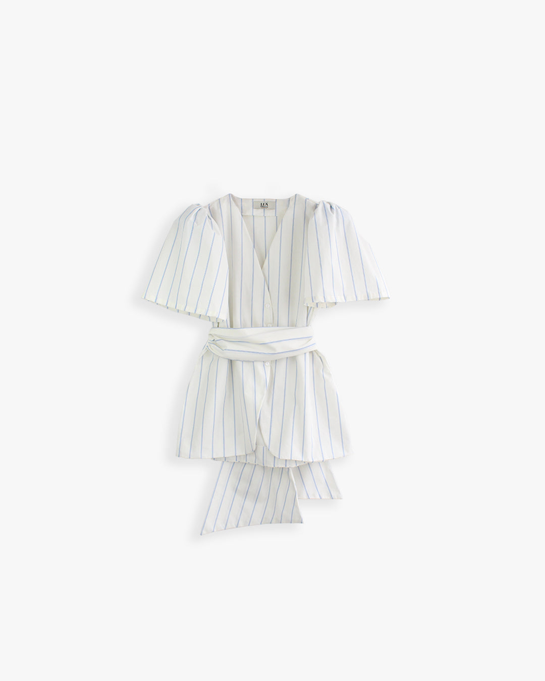 Blusa | Honey “stripes” cinto e manga extra large Adulto