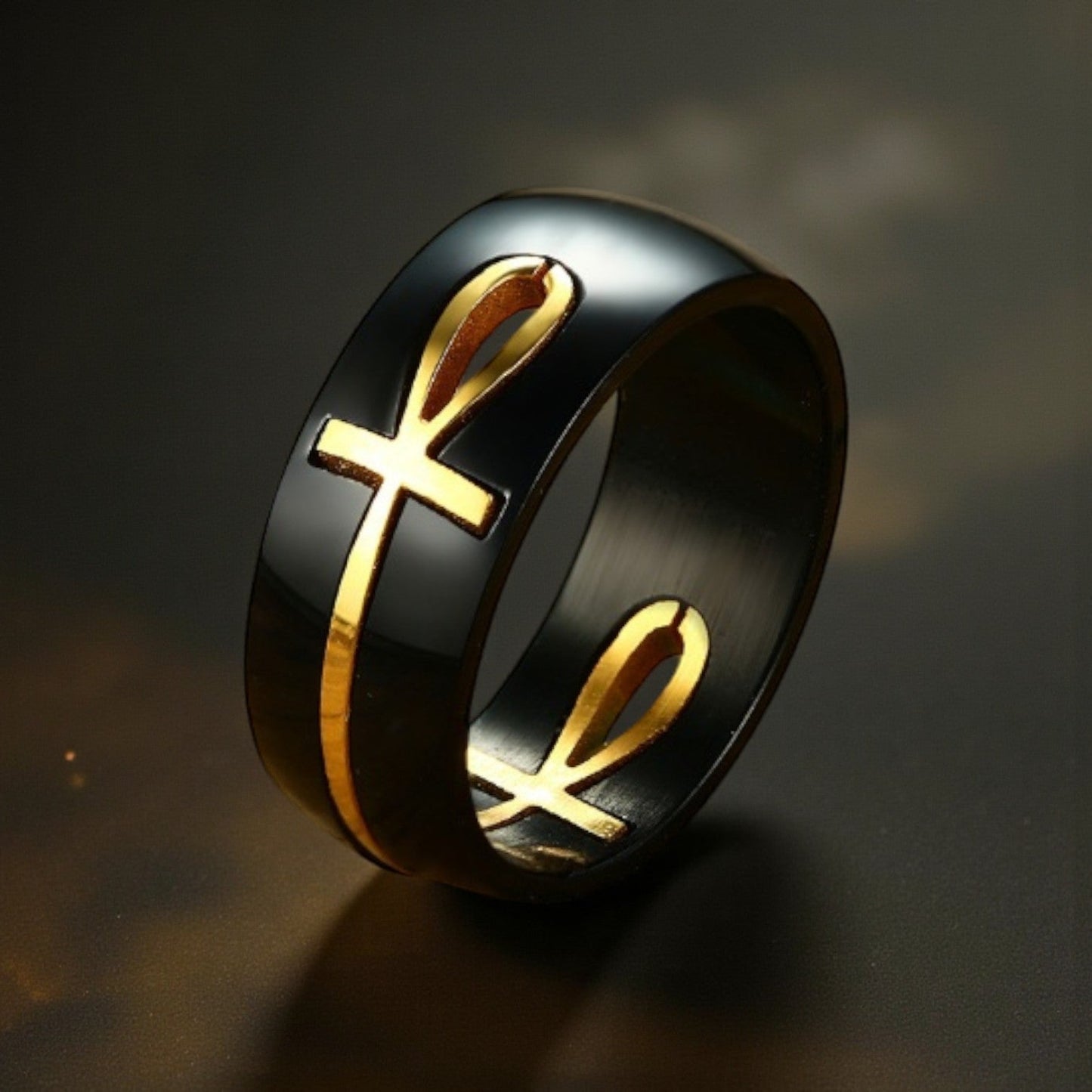 Anel em Aço Titânio