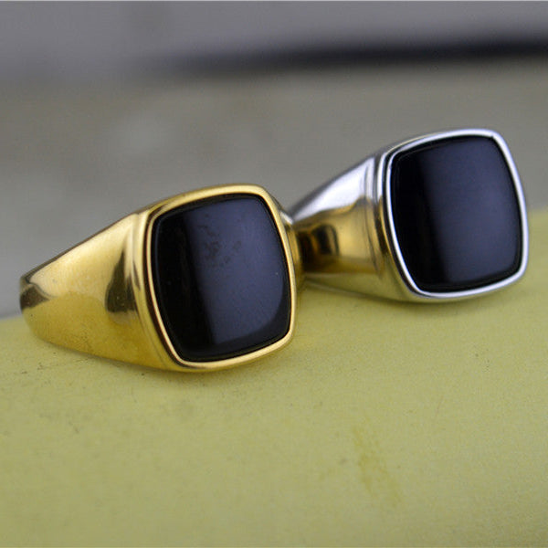 Anel em Aço Titânio