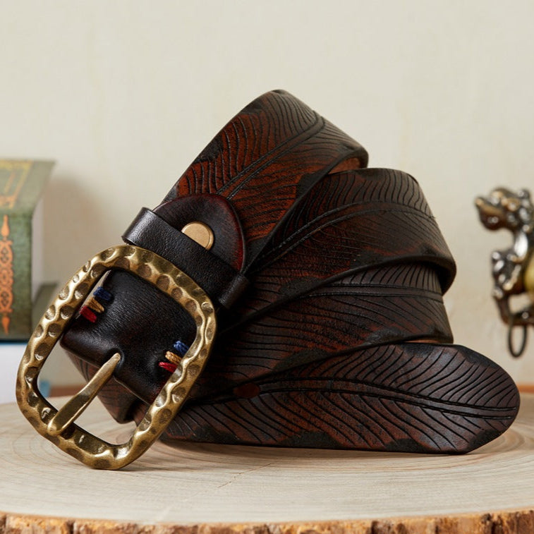 Cinto em Pele Genuína para Homem