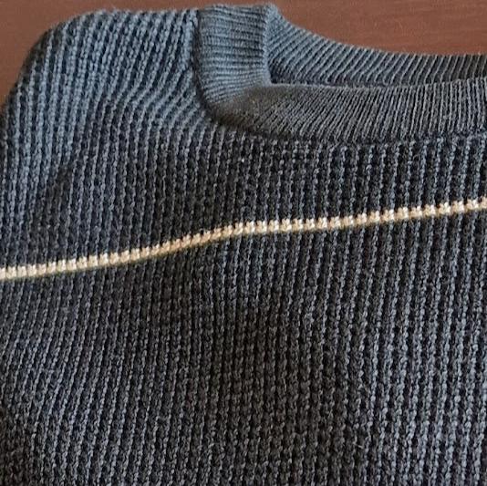Camisola de Malha riscas Masculina Elegante